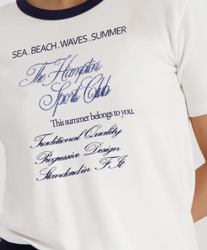 Monari T-shirt The Hamptons