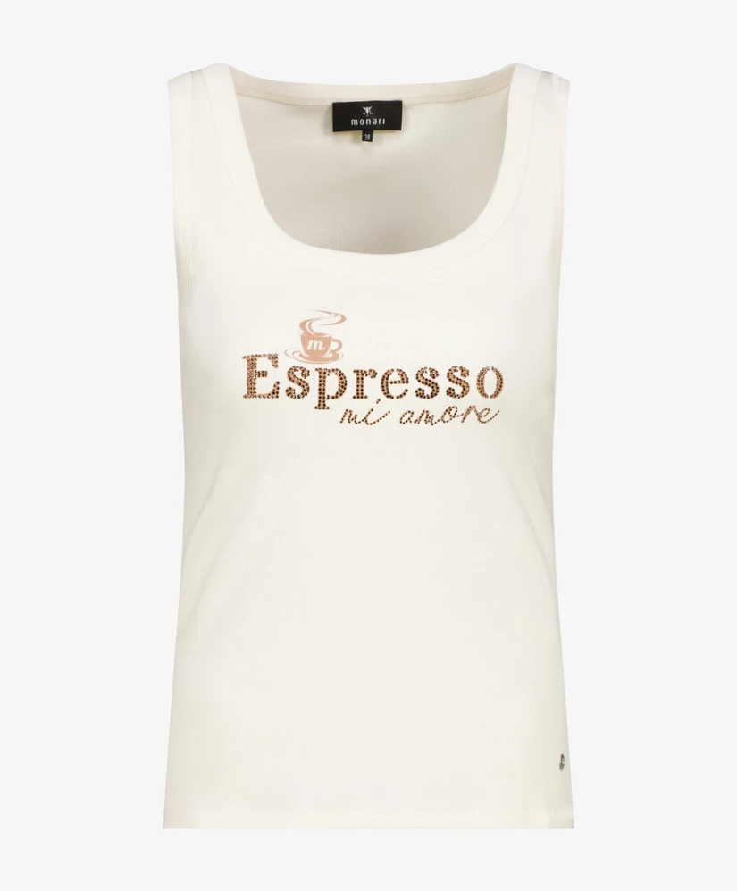 Monari Top Espresso Mi Amore