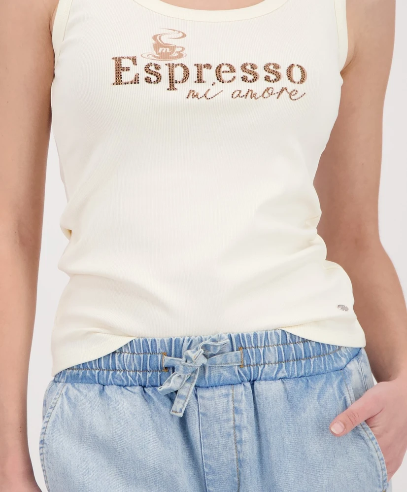 Monari Top Espresso Mi Amore