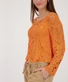 Monari Trui Flower Gebreid