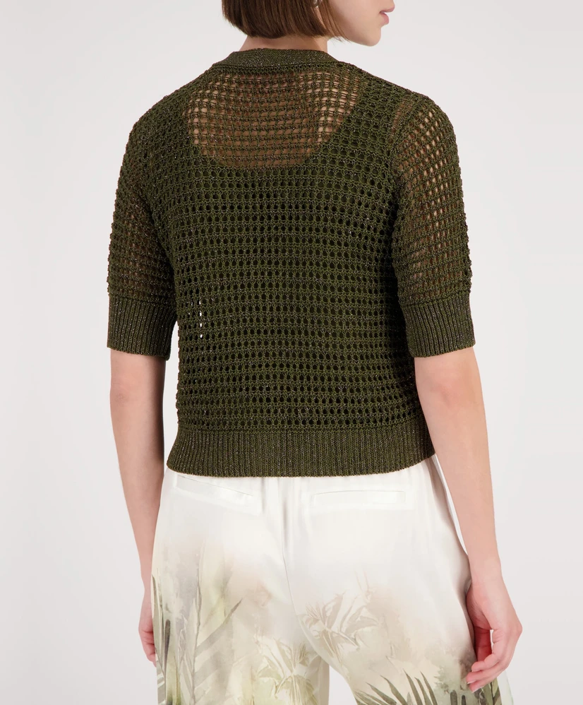 Monari Vest Gebreid