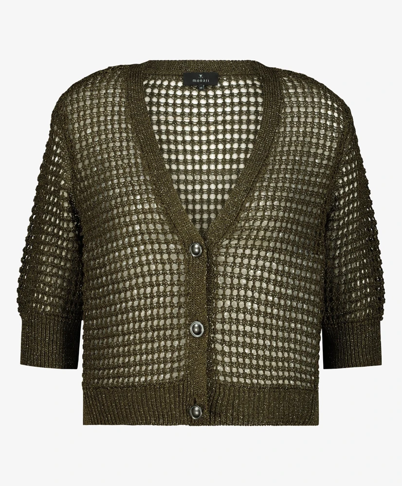 Monari Vest Gebreid