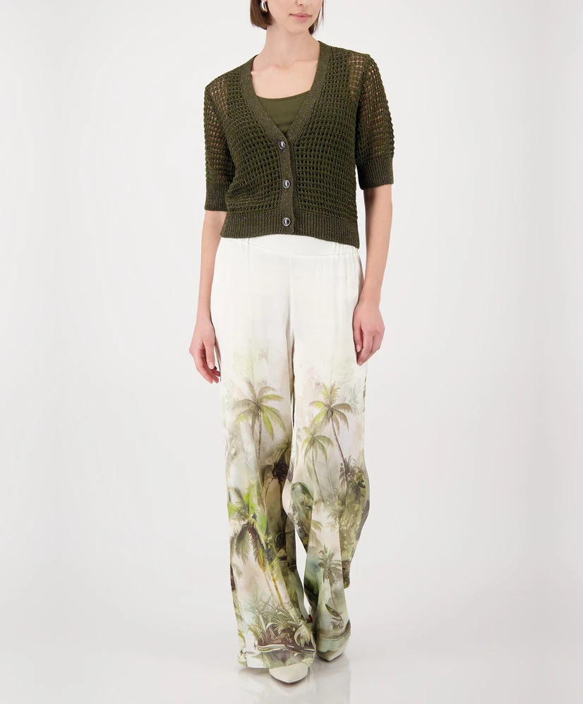 Monari Vest Gebreid