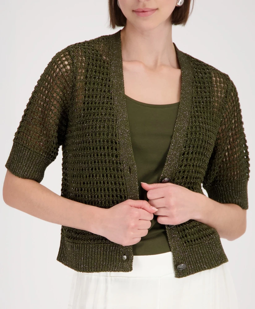 Monari Vest Gebreid