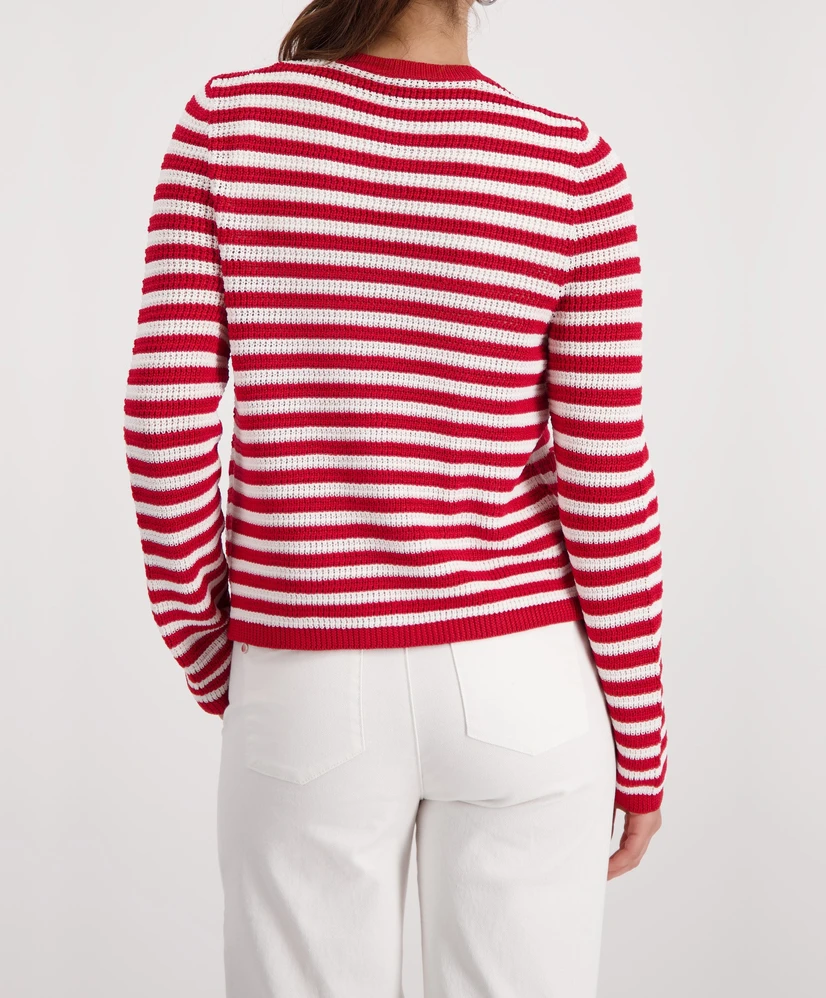 Monari Vest Striped