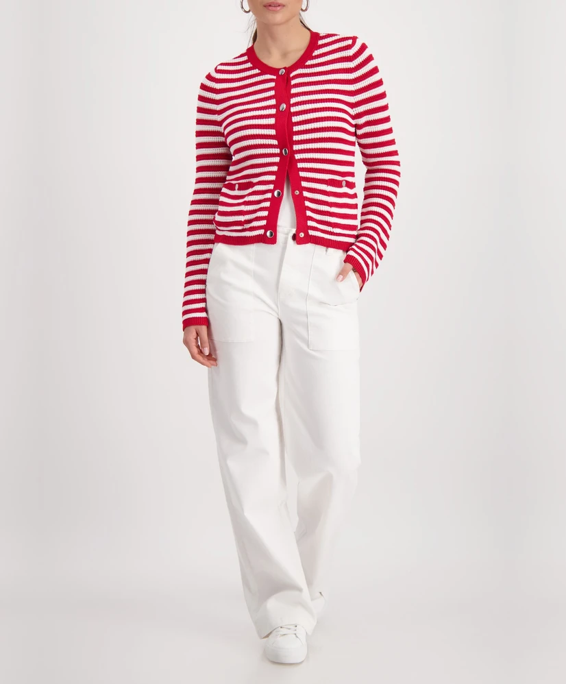 Monari Vest Striped