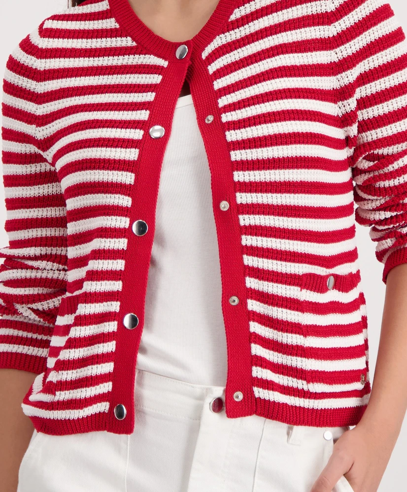 Monari Vest Striped