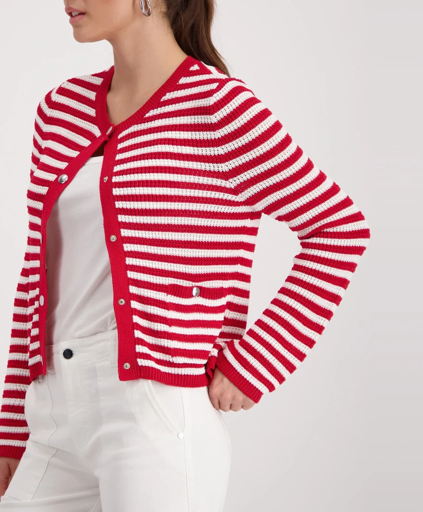 Monari Vest Striped