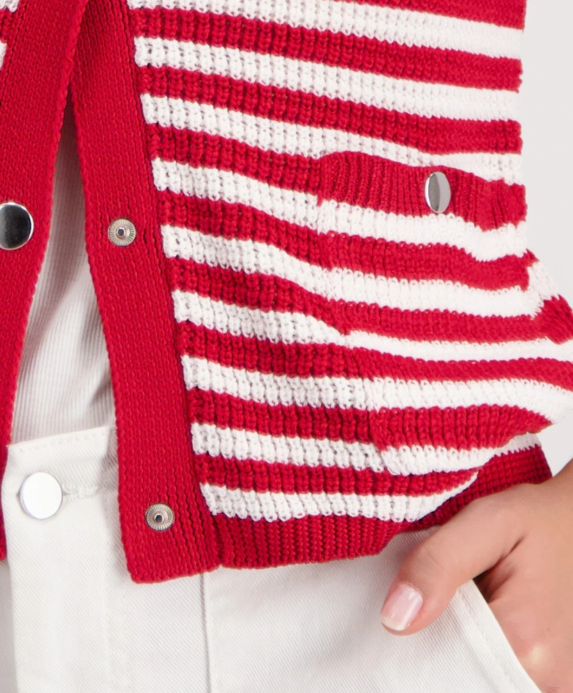 Monari Vest Striped