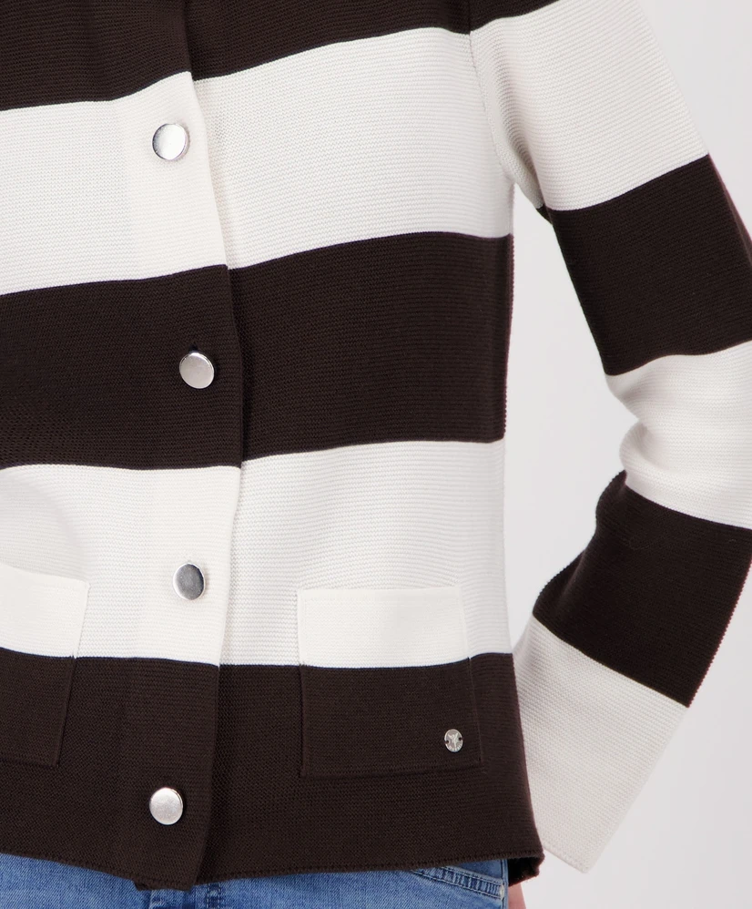 Monari Vest Striped