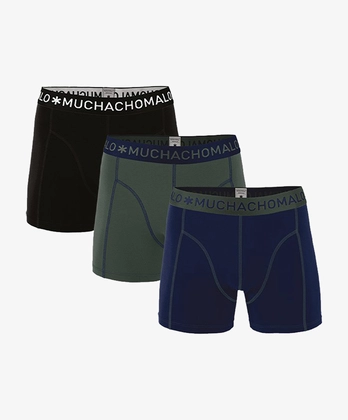 Muchachomalo boys Shorts Cotton 3-Pack