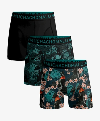Muchachomalo Shorts Inari Fox Print 3-Pack