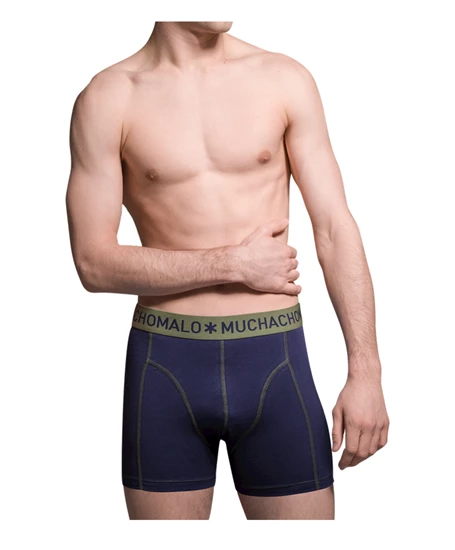 Muchachomalo Shorts Solid 3-Pack