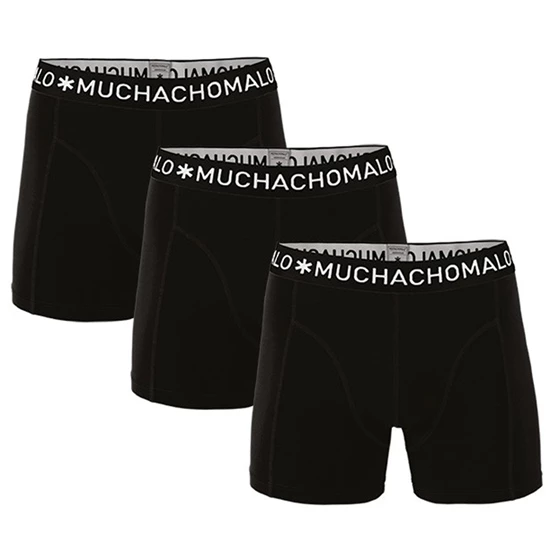 Muchachomalo Shorts Solid 3-pack
