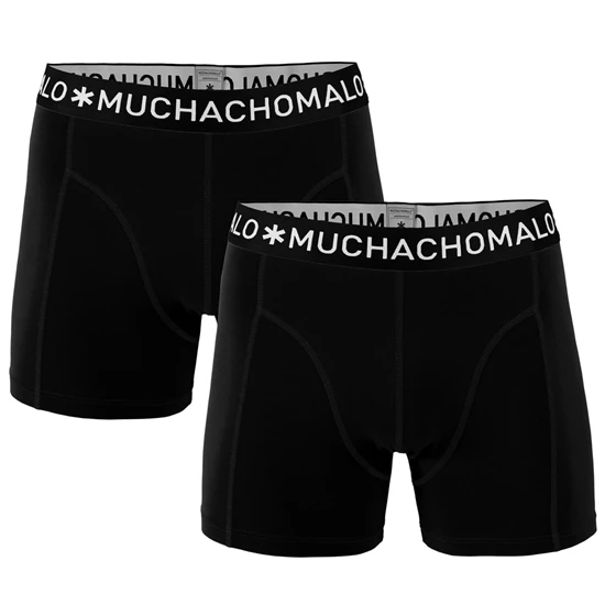 Muchachomalo Shorts Solid Basic 2-pack