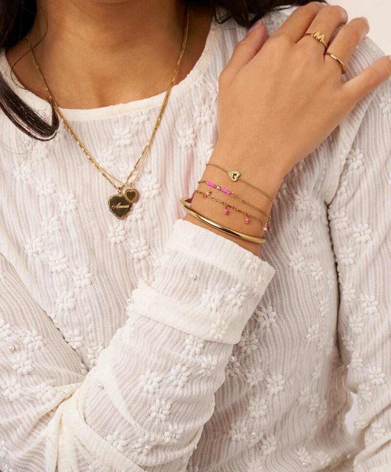 My Jewellery Armband Double Chain Beads