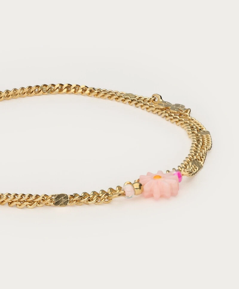 My Jewellery Armband Dubble Chain Daisy