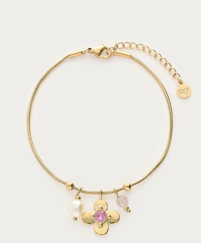 My Jewellery Armband Flower Charm