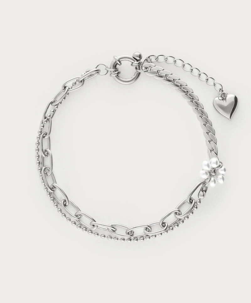 My Jewellery Armband Flower Pearl