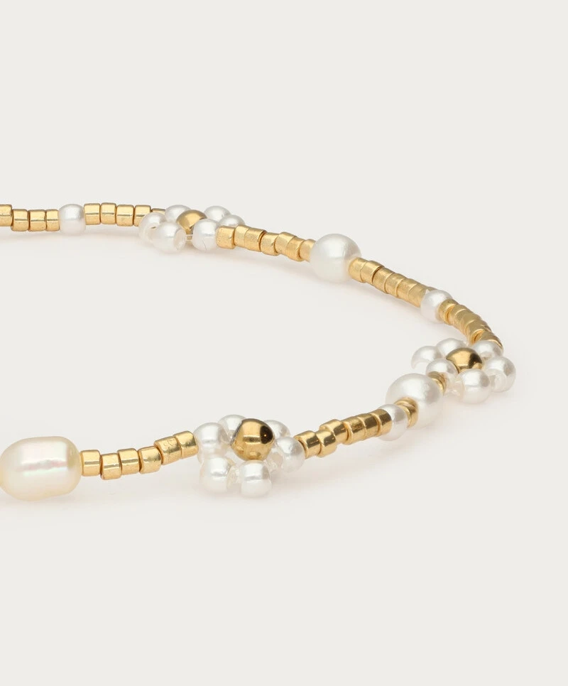 My Jewellery Armband Pearl Flowers