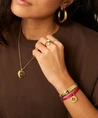 My Jewellery Armband Rope Fuchsia