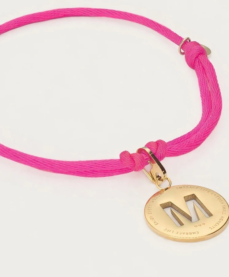 My Jewellery Armband Rope Fuchsia