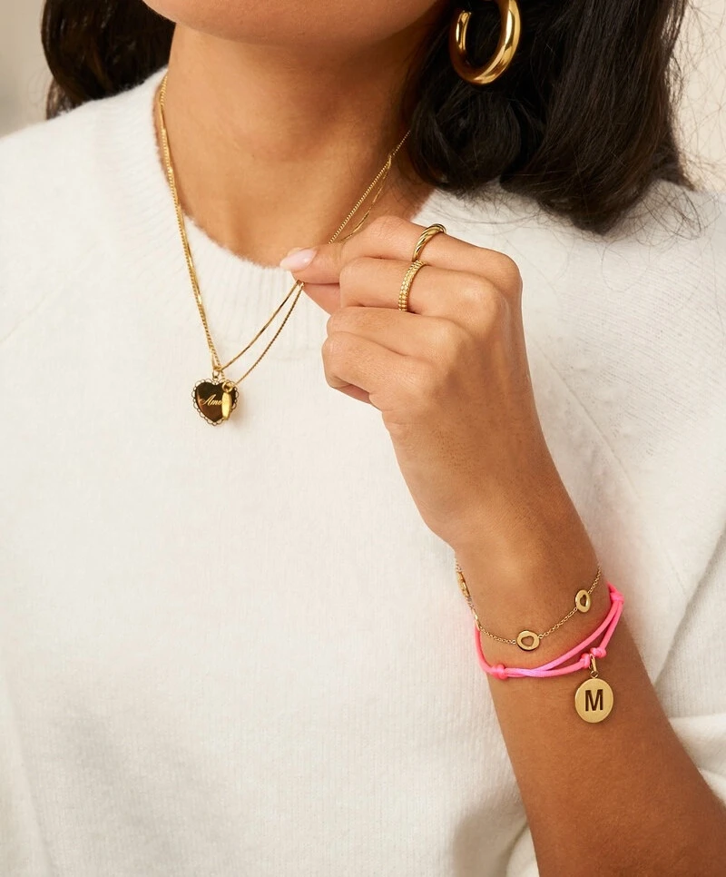My Jewellery Armband Rope Pink