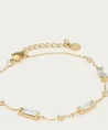 My Jewellery Armband Strass Vierkant