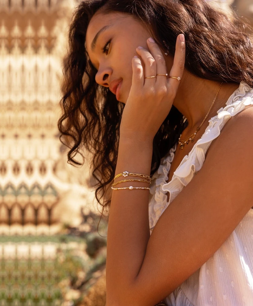 My Jewellery Armband Triple Pearl