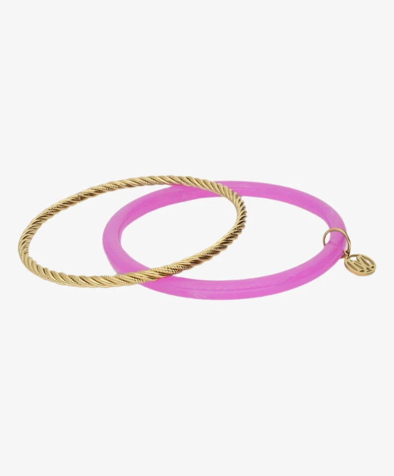 My Jewellery Bangle Thin Fuchsia