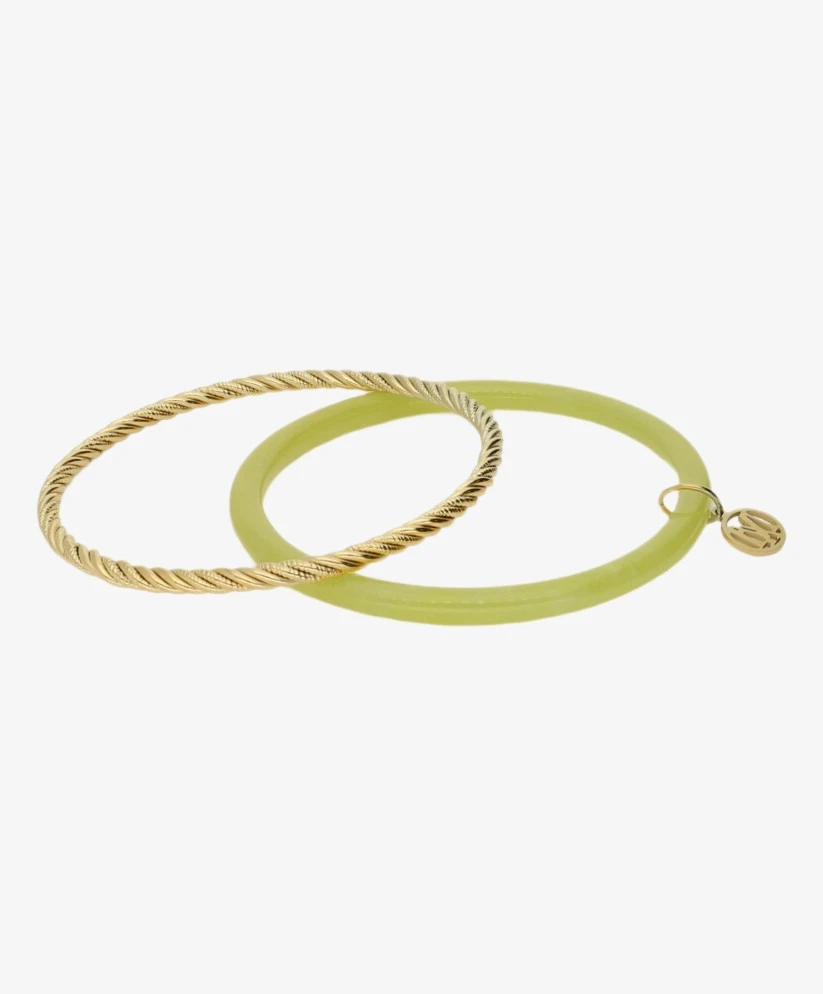 My Jewellery Bangle Thin Green
