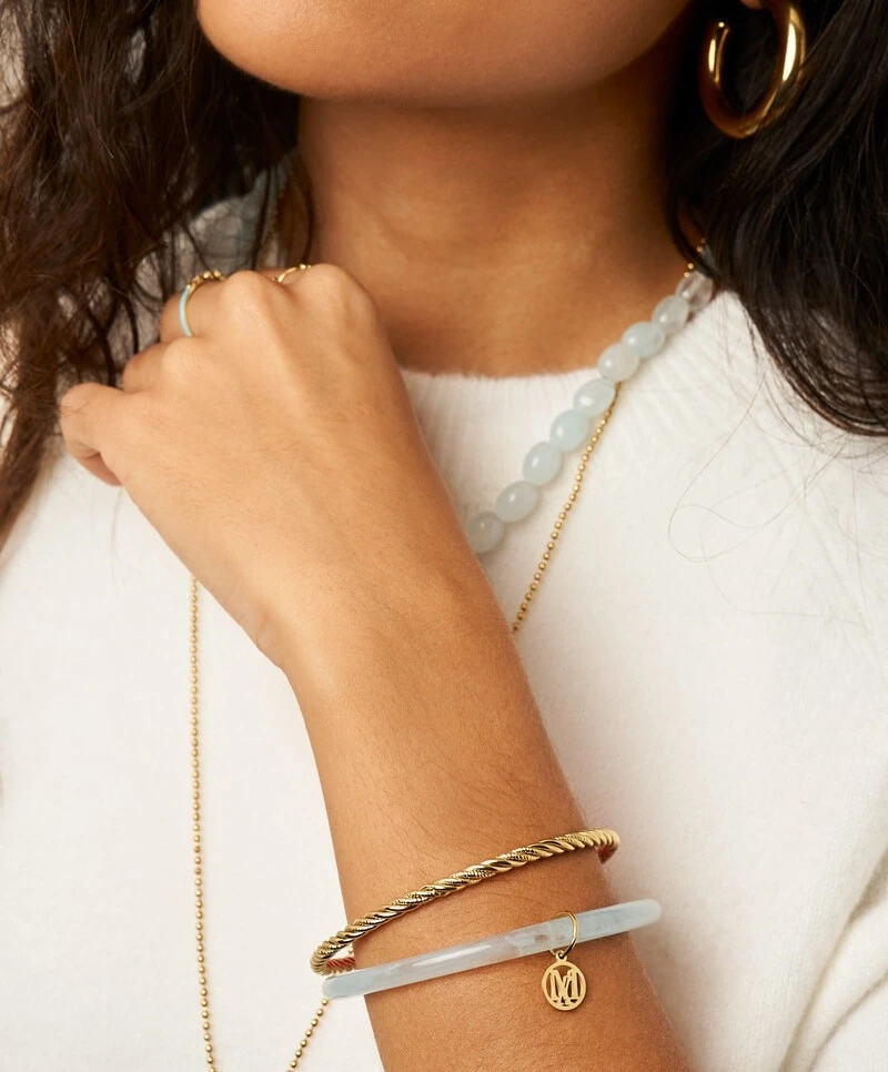 My Jewellery Bangle Thin Light Blue