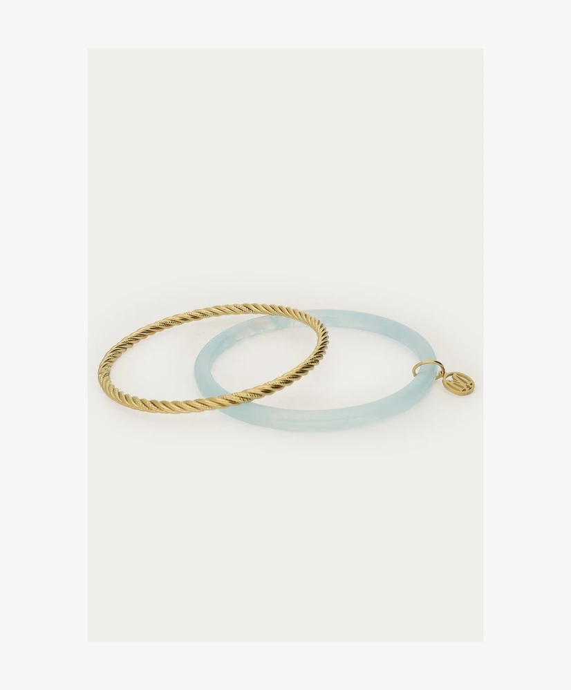 My Jewellery Bangle Thin Light Blue