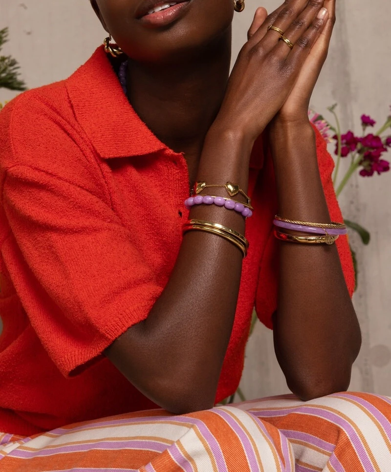 My Jewellery Bangle Thin Lila