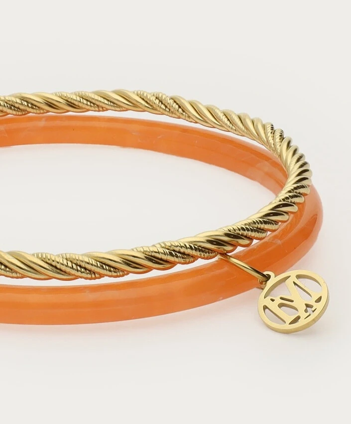 My Jewellery Bangle Thin Orange