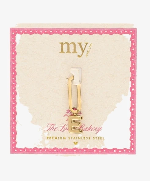 My Jewellery Bedel Initiaal E