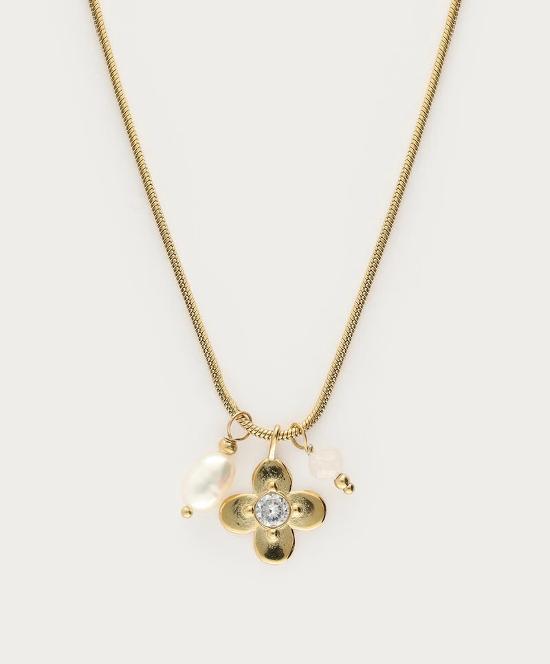 My Jewellery Ketting Flower Strass