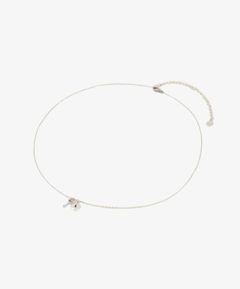 My Jewellery Ketting Hartje Slot Sleutel