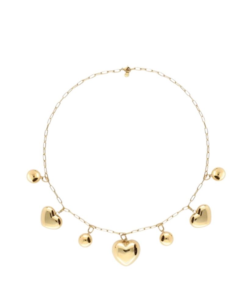 My Jewellery Ketting Hartjes Bolletjes