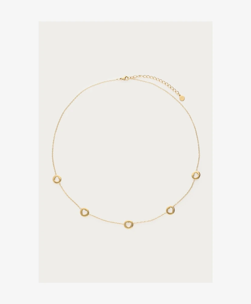 My Jewellery Ketting Hartjes Open