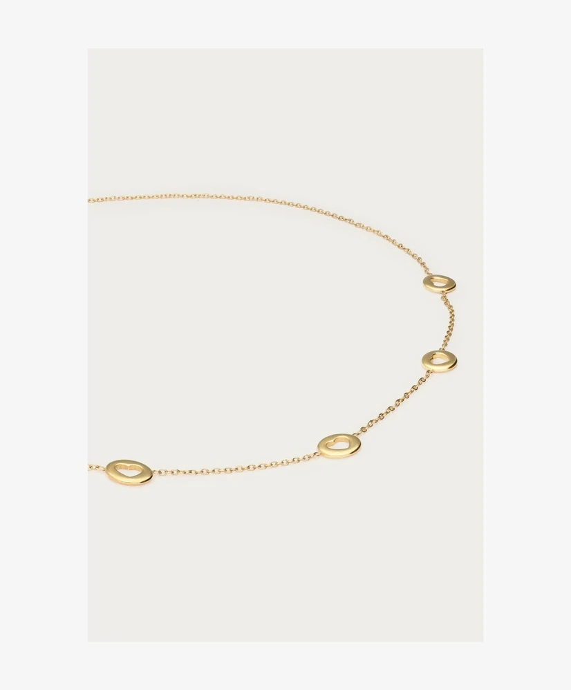 My Jewellery Ketting Hartjes Open