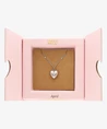 My Jewellery Ketting Heart Geboortesteen April