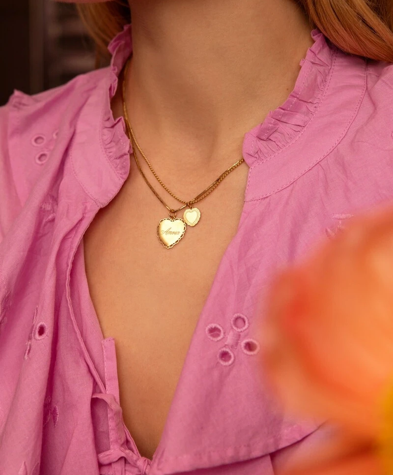 My Jewellery Ketting Hearts Dubble
