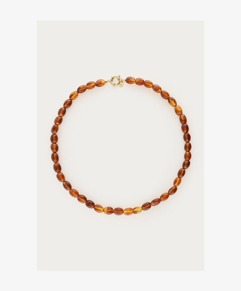 My Jewellery Ketting Kralen Brown