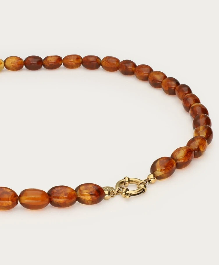 My Jewellery Ketting Kralen Brown