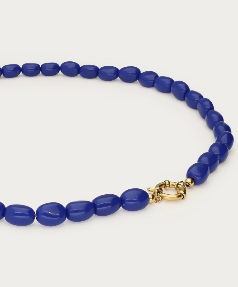 My Jewellery Ketting Kralen Cobalt