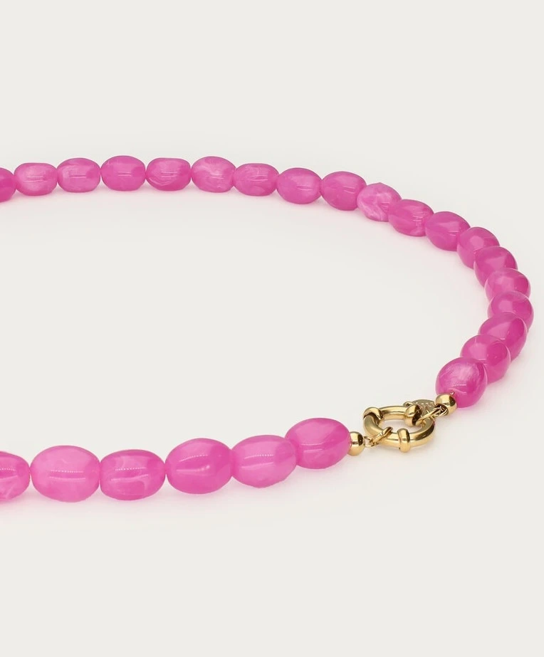 My Jewellery Ketting Kralen Fuchsia