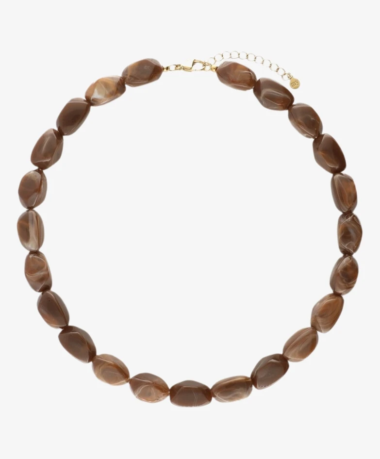 My Jewellery Ketting Kralen Ovaal