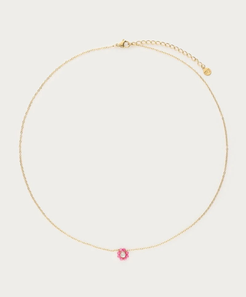 My Jewellery Ketting Mini Flower Strass