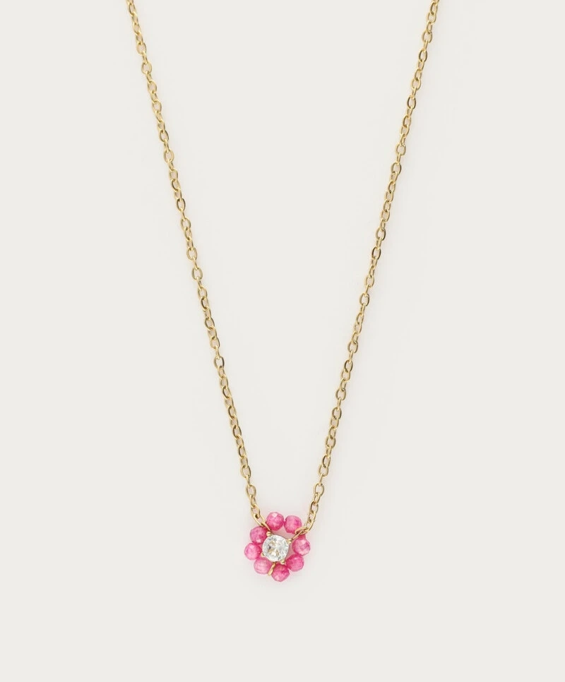 My Jewellery Ketting Mini Flower Strass